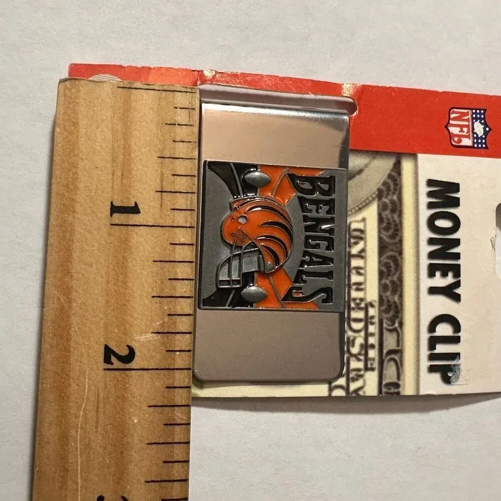 Cincinnati Bengals Pewter 3D Siskiyou Money Clip